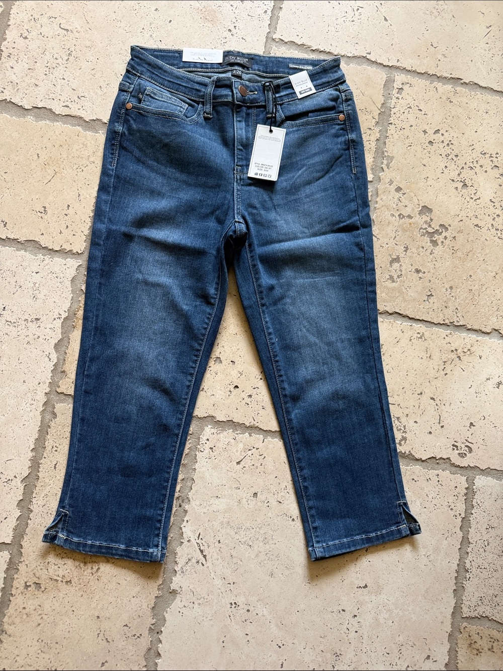 Judy Blue Medium Blue Skinny Fit Jeans